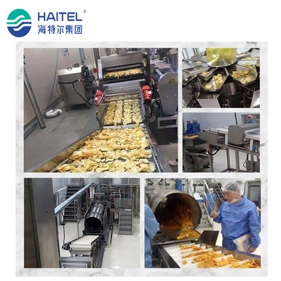 Forno automatico che produce a macchina patata composta Chips Production Line 200kg/H